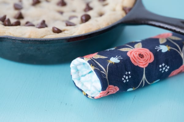 Skillet Handle Cover Pattern - Crazy Little Projects