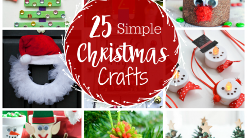 25 Simple Christmas Crafts