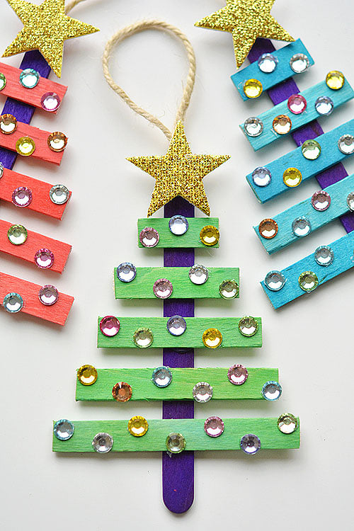 25 Easy Christmas Crafts for All Ages - Crazy Little Projects