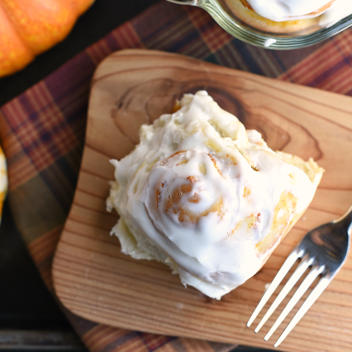 Pumpkin Cinnamon Rolls