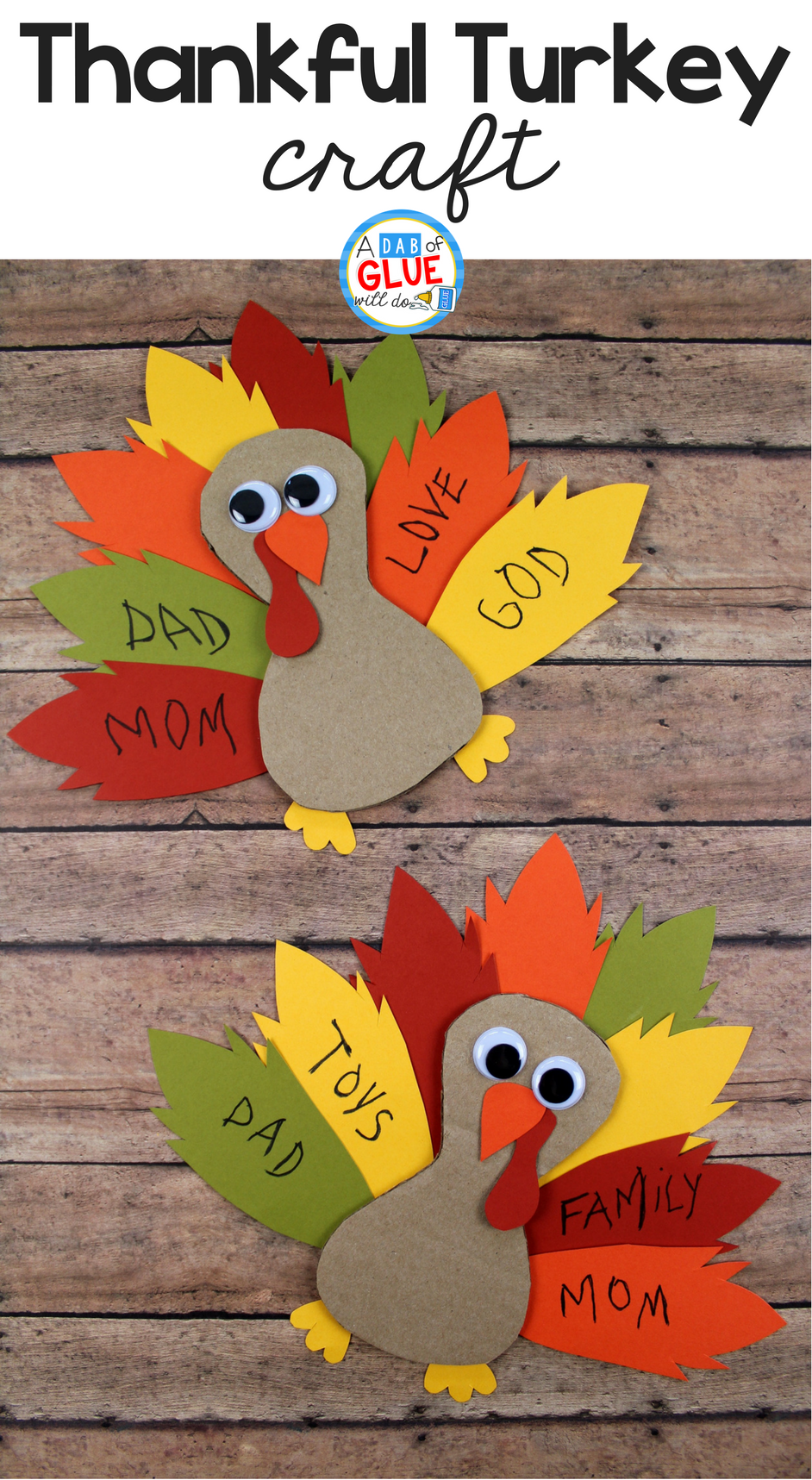 Fun & Simple Thanksgiving Crafts to Make This Year - Crazy Little Projects - Thanksgiving Activity Ideas For Preschoolers