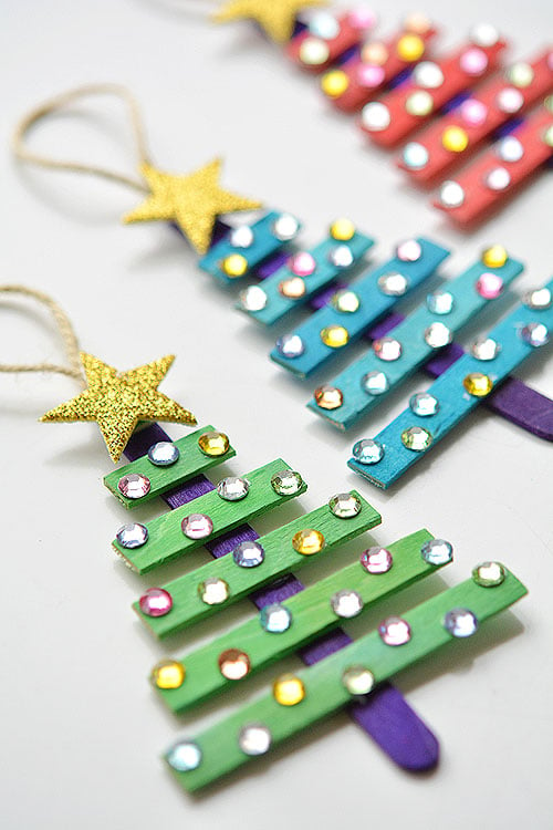 25 Easy Christmas Crafts for Kids  Crazy Little Projects