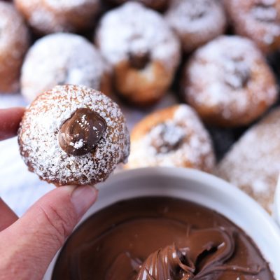 Nutella Filled French Beignets