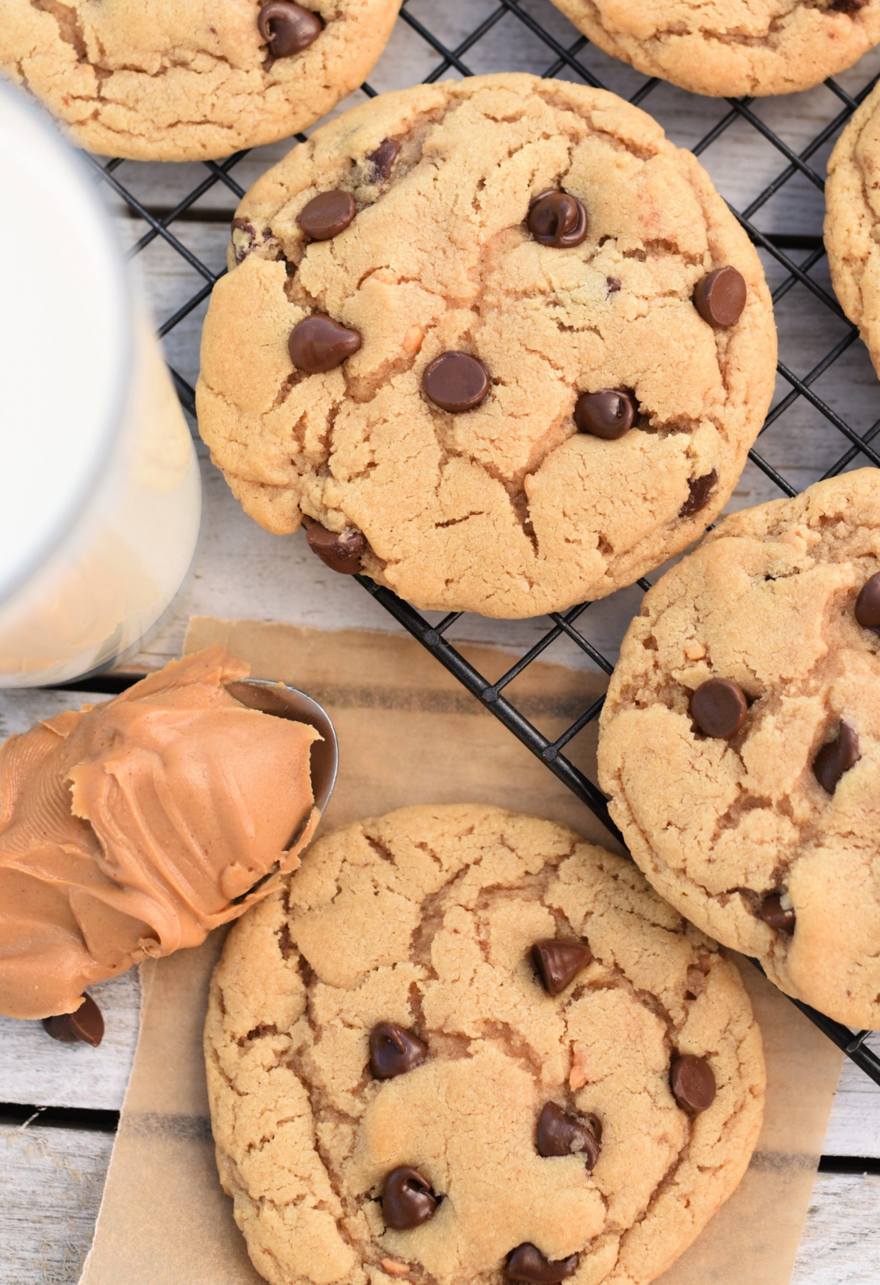 Everyone's Favorite Peanut Butter Chocolate Chip Cookie Recipe