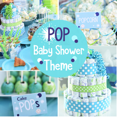 Pop-Themed Baby Shower