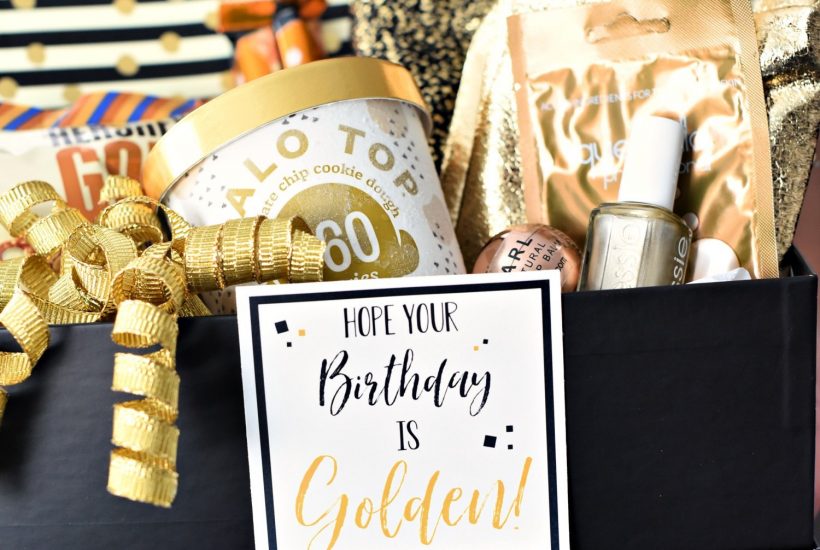 Golden Birthday Gift Idea for a Friend
