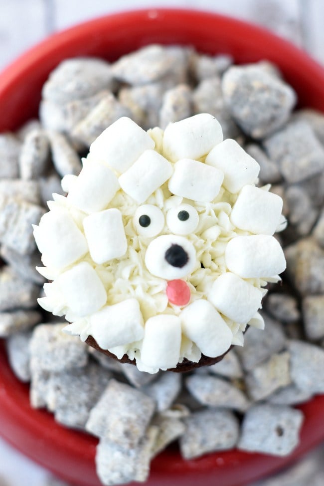 Poodle Cupcakes