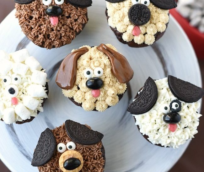 Cute Puppy Cupcakes