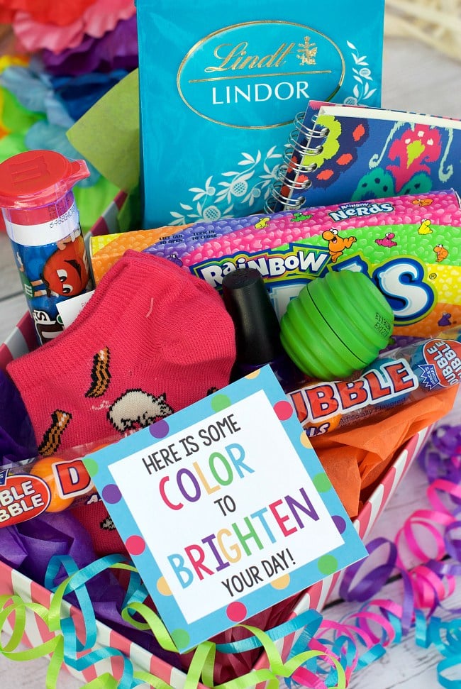 Bright & Colorful Cheer Up Gift Idea