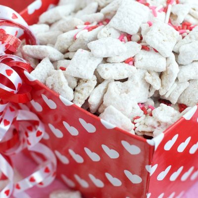 Cherry Chip Muddy Buddies