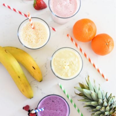 Kid-Approved 3 Ingredient Easy Protein Smoothie Recipes