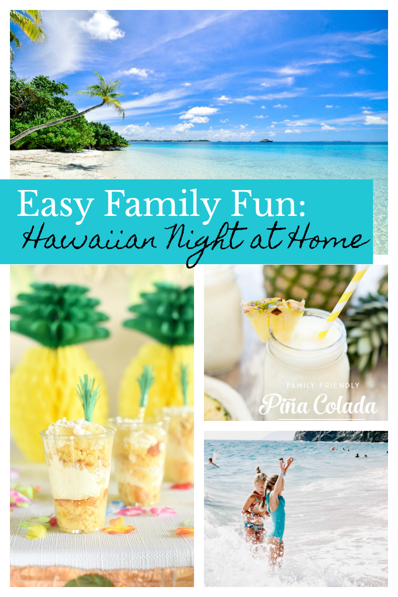 Family Fun Day: Hawaiian Party At Home