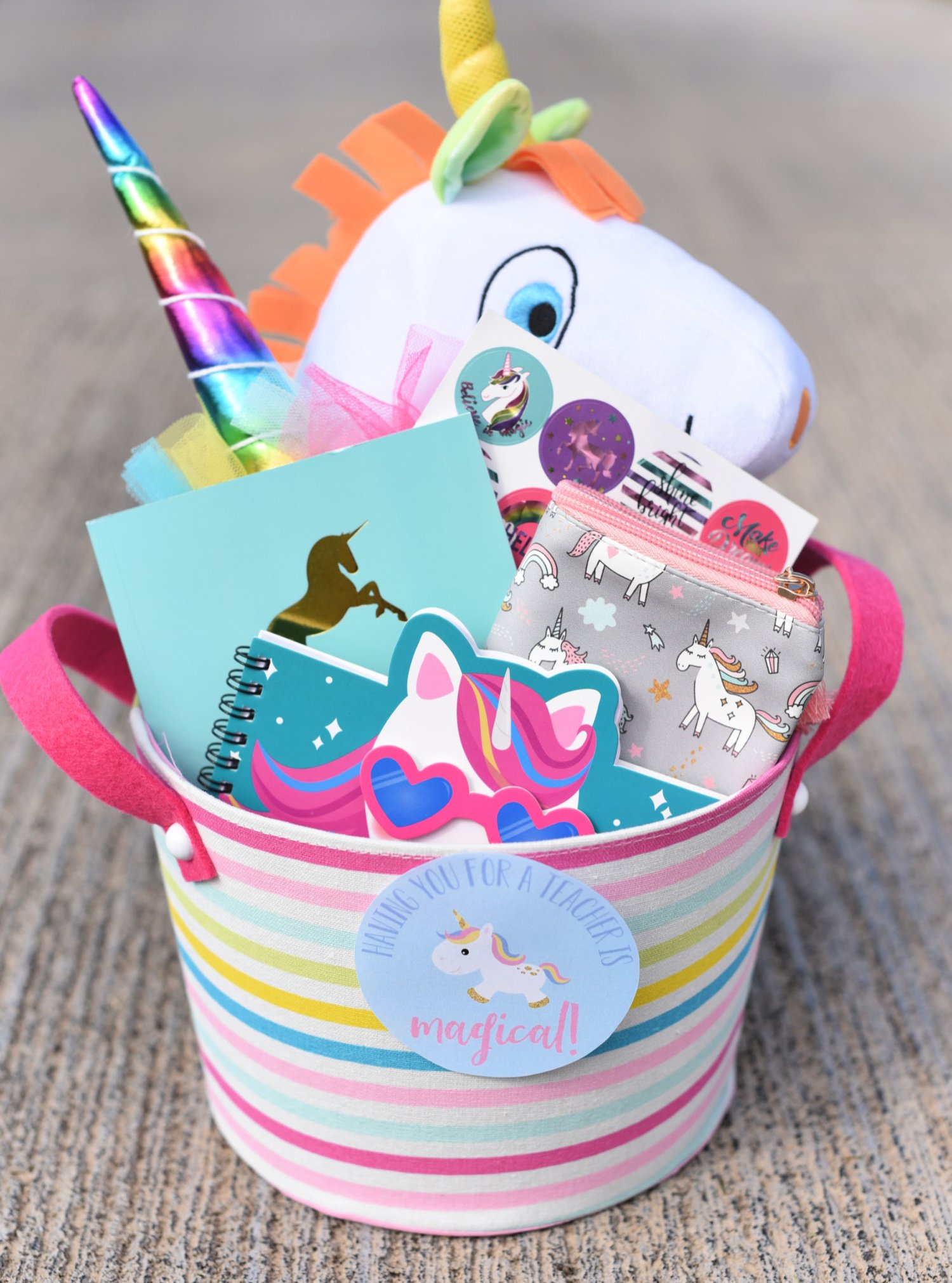 Cute Unicorn Teacher Gift Idea