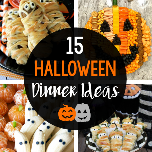 15 Fun Halloween Dinner Ideas - Crazy Little Projects