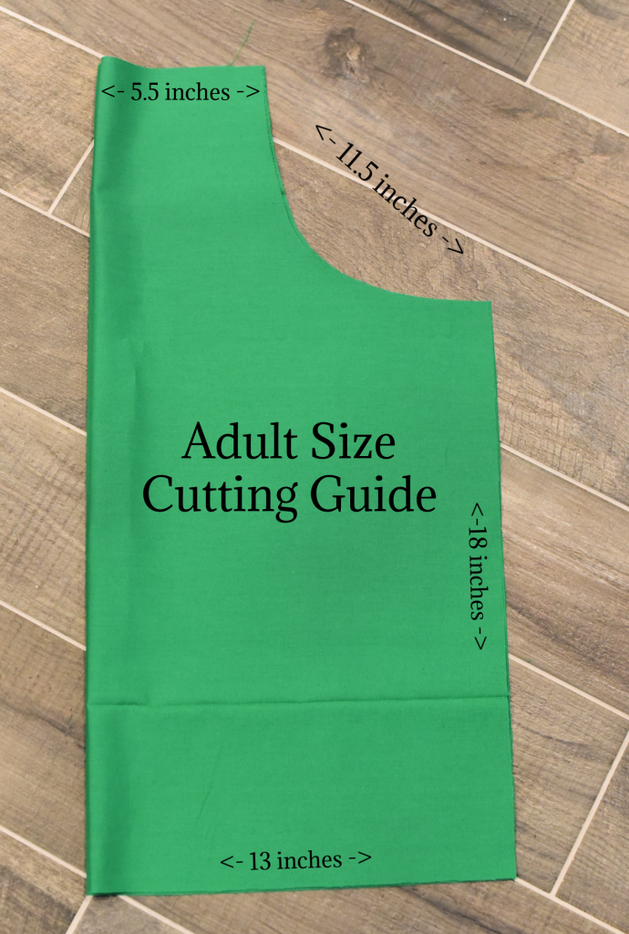 Cute Elf Apron Pattern for Christmas - Crazy Little Projects
