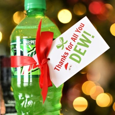 Thanks for All You DEW Holiday Teacher Gift