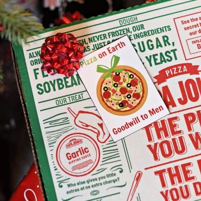 Pizza on Earth, Good Will to Men Holiday Gift Idea